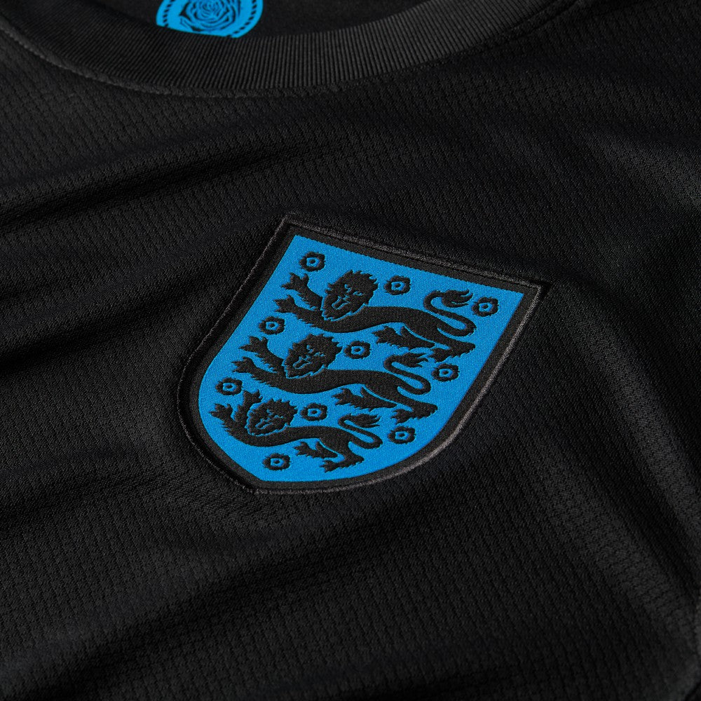 England Women's National Team 2025/26 Away Replica Jersey Black - Nike
