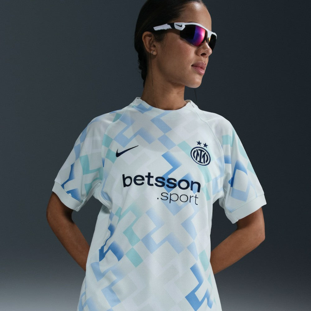 Inter Milan Women's 2025/26 Away Replica Jersey Aqua - Nike