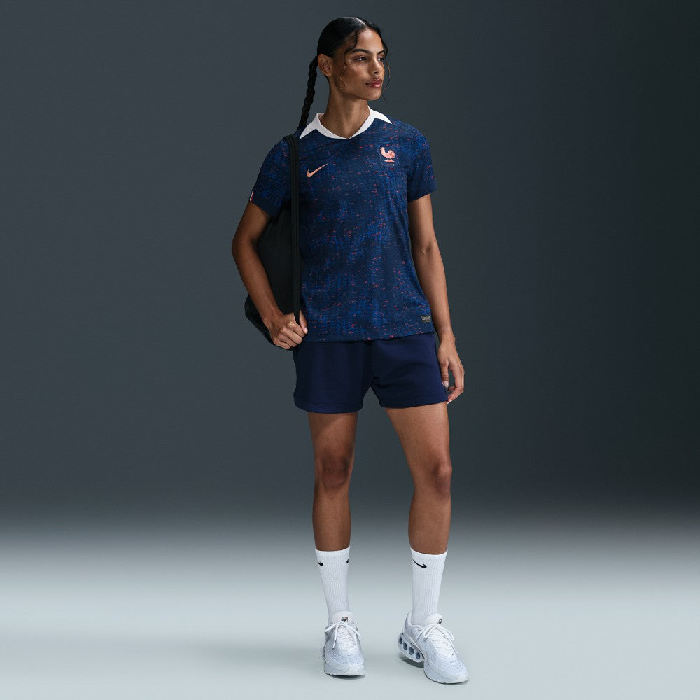 France Women's National Team Women's 2025/26 Home Replica Jersey Blue - Nike