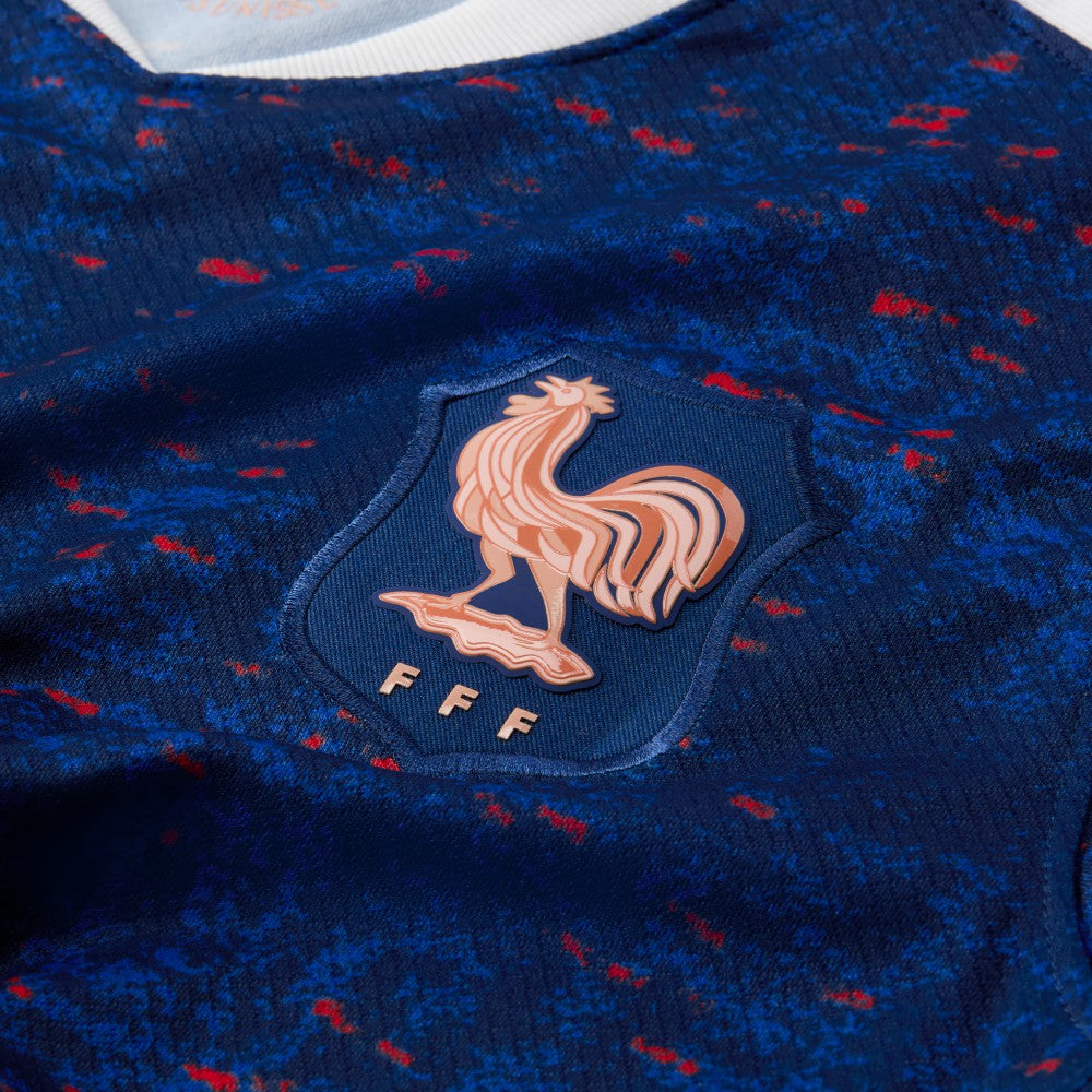 France Women's National Team Women's 2025/26 Home Replica Jersey Blue - Nike