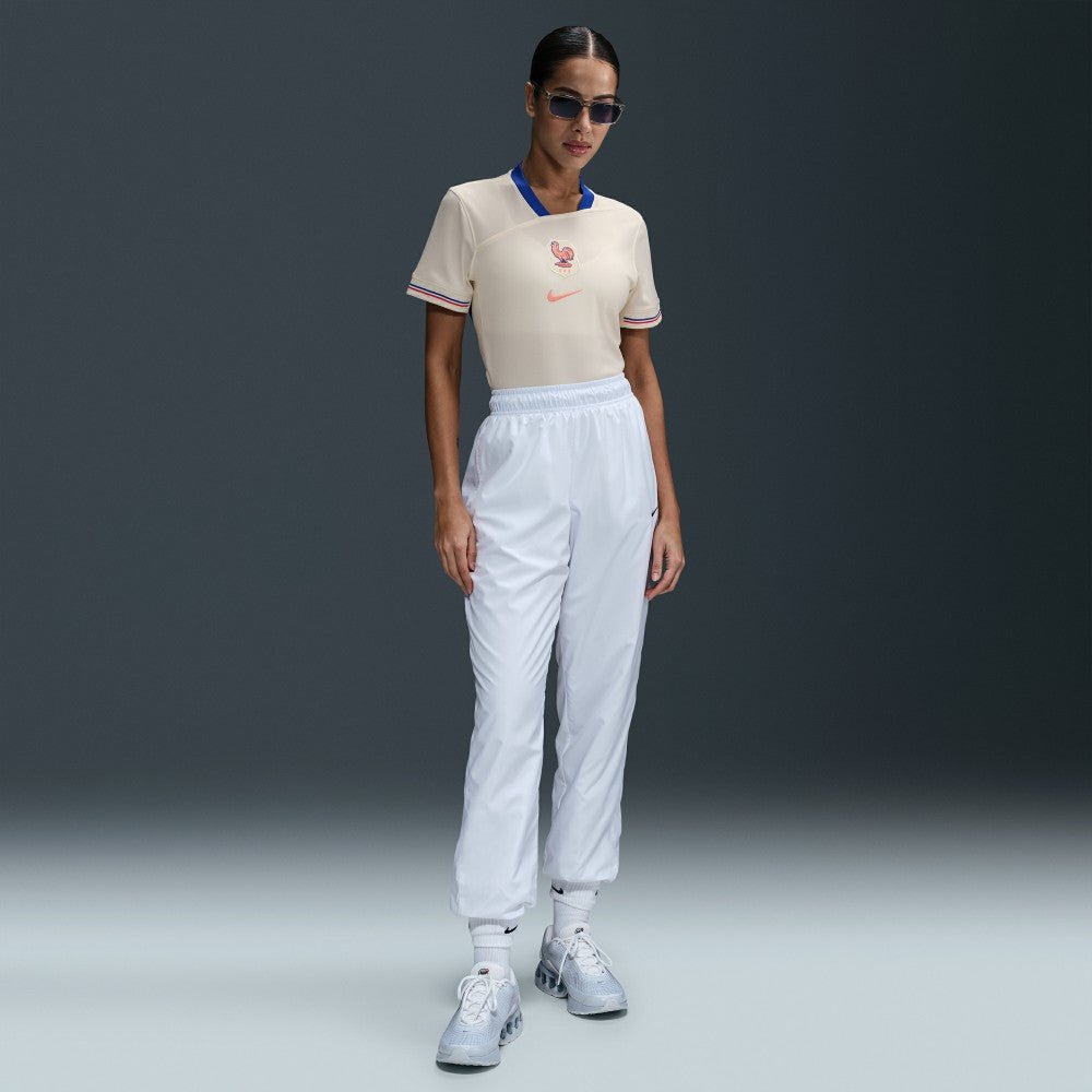 France Women's National Team Women's 2025/26 Away Replica Jersey Cream - Nike