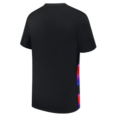 England Women's National Team Youth 2025/26 Away Replica Jersey Black - Nike