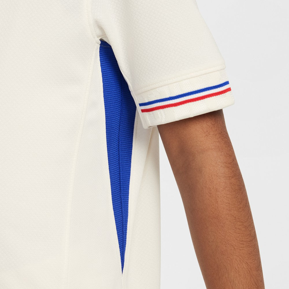 France Women's National Team Youth 2025/26 Away Replica Jersey Cream - Nike