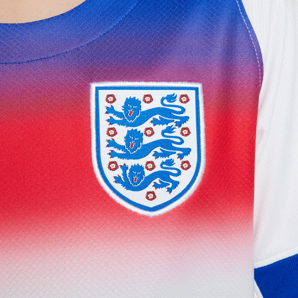 England Women's National Team Youth 2025/26 Home Replica Jersey Royal - Nike
