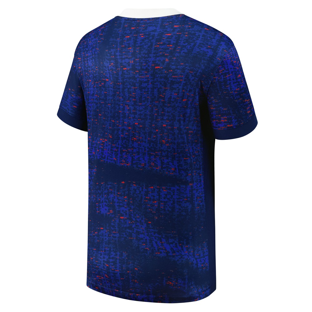 France Women's National Team Youth 2025/26 Home Replica Jersey Blue - Nike