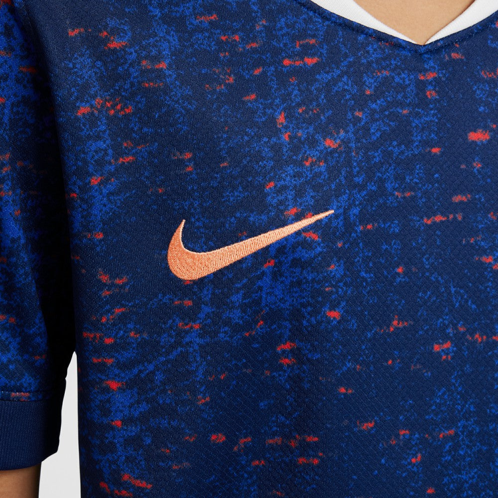 France Women's National Team Youth 2025/26 Home Replica Jersey Blue - Nike