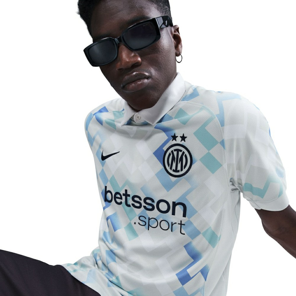 Inter Milan 2025/26 Away Replica Jersey Aqua - Nike