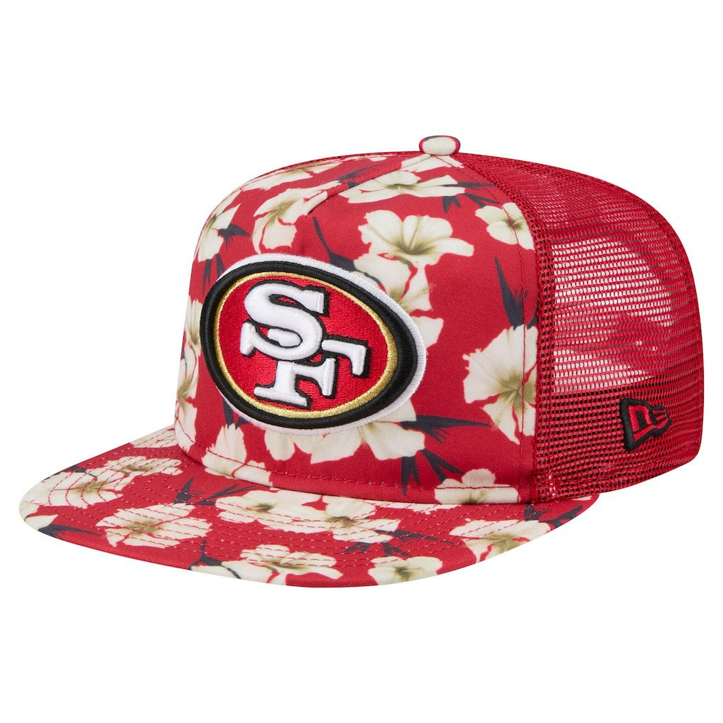 San Francisco 49ers New Era Adventure Pattern Golfer Snapback Hat