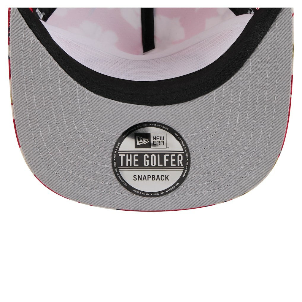 San Francisco 49ers New Era Adventure Pattern Golfer Snapback Hat