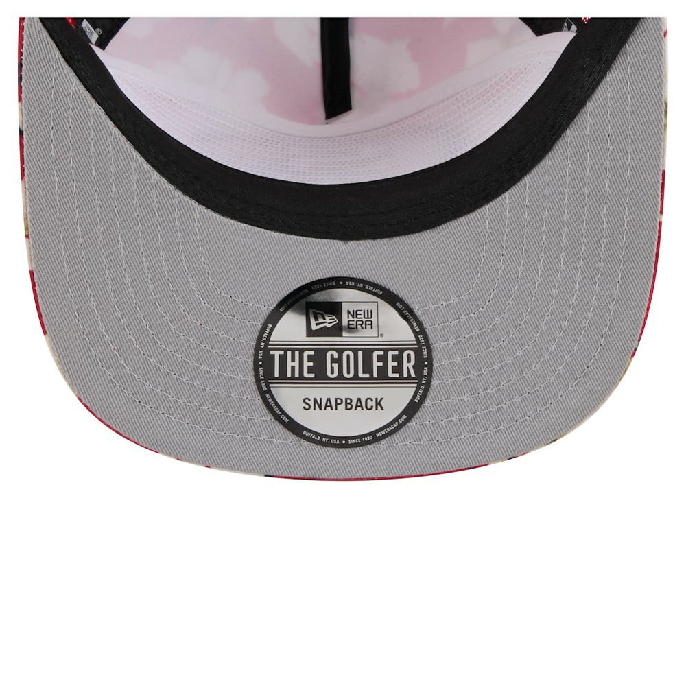 San Francisco 49ers New Era Adventure Pattern Golfer Snapback Hat