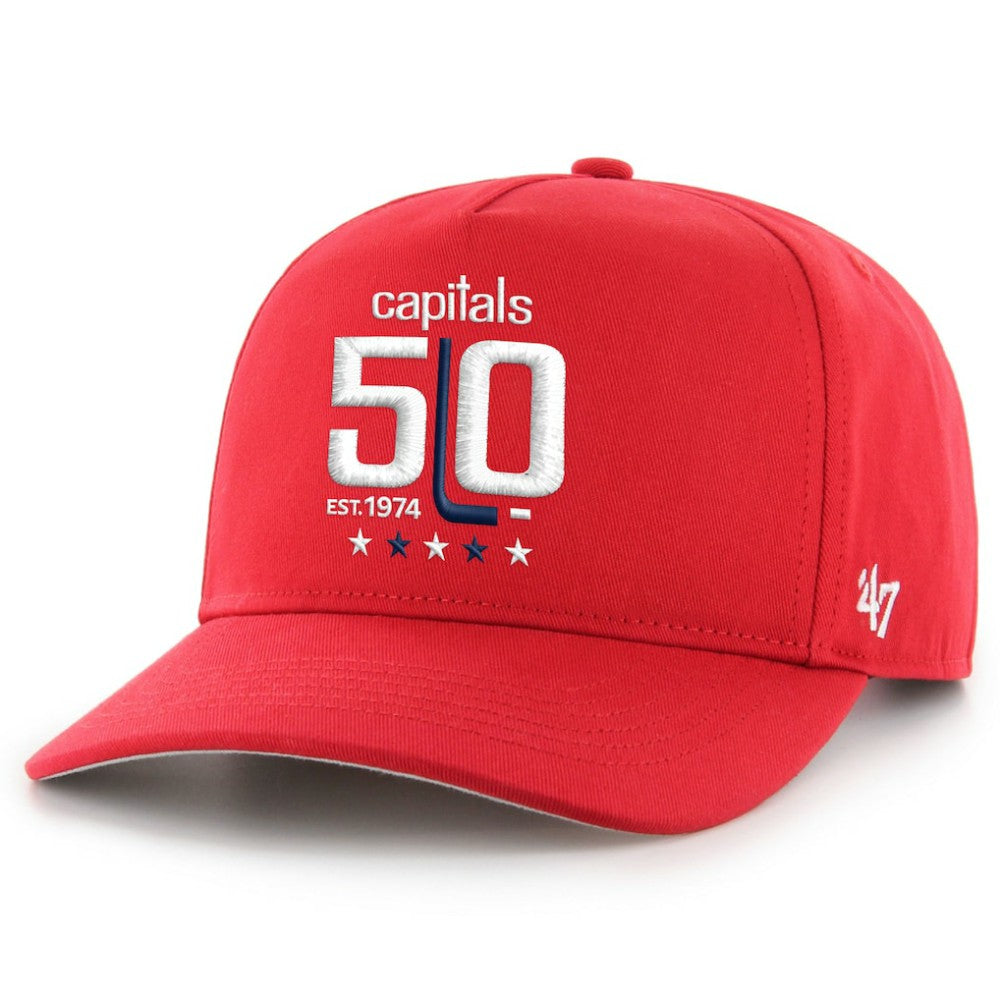 Washington Capitals '47 50th Anniversary Hitch Adjustable Hat On Sale