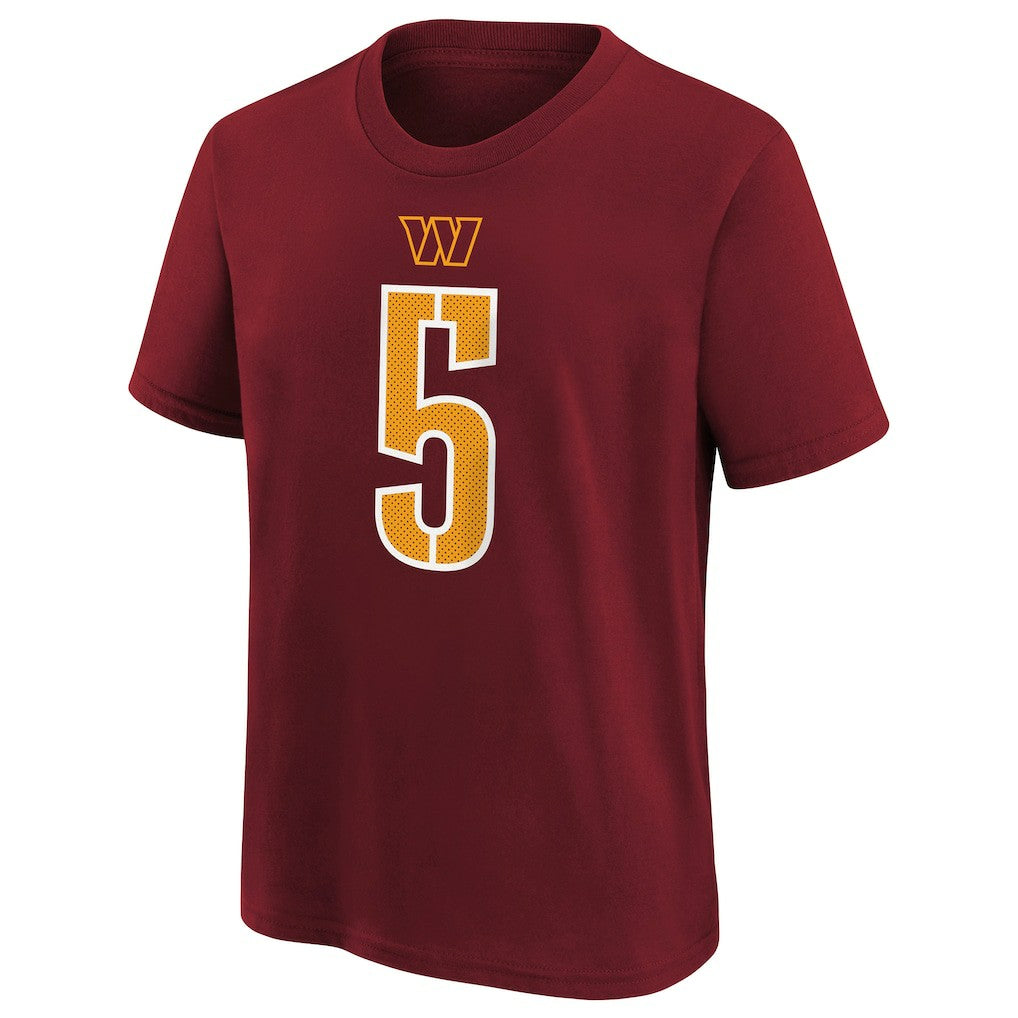 Washington Commanders Nike Jayden Daniels  Preschool Player Name & Number T-Shirt