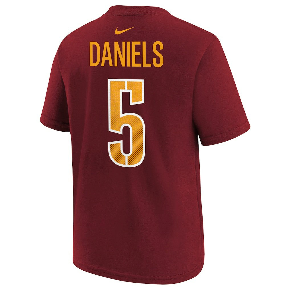 Washington Commanders Nike Jayden Daniels  Preschool Player Name & Number T-Shirt