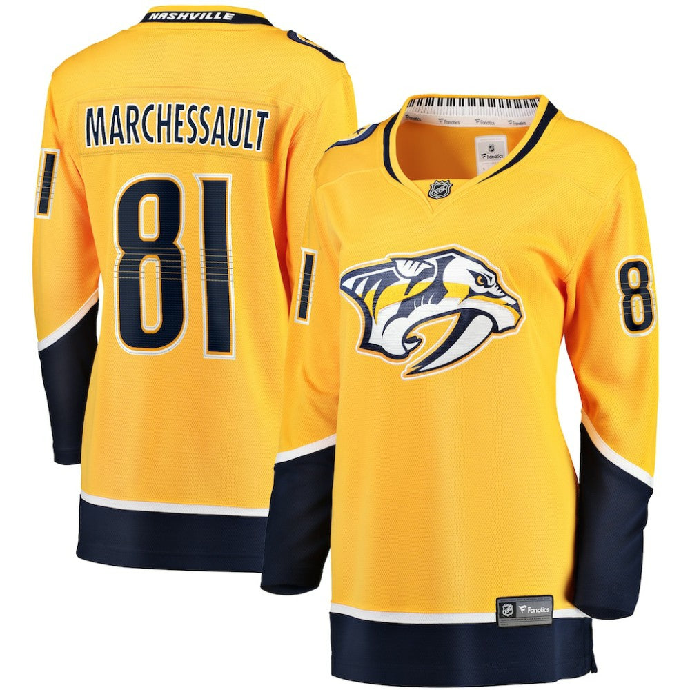 Jonathan Marchessault Nashville Predators Fanatics Women's Breakaway Jersey For Sale