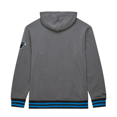 Carolina Panthers Mitchell & Ness Vintage Logo Snow Washed Fleece Pullover Hoodie