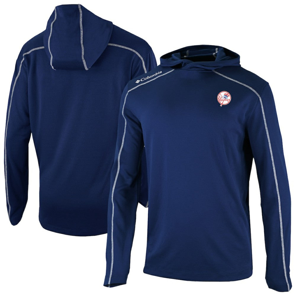 New York Yankees Columbia Omni-Wick Shotgun Pullover Hoodie | MLB For sale