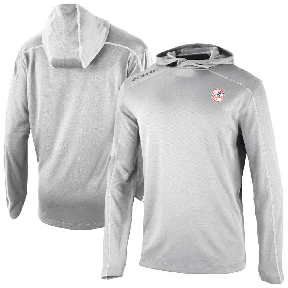 New York Yankees Columbia Omni-Wick Shotgun Pullover Hoodie | MLB New