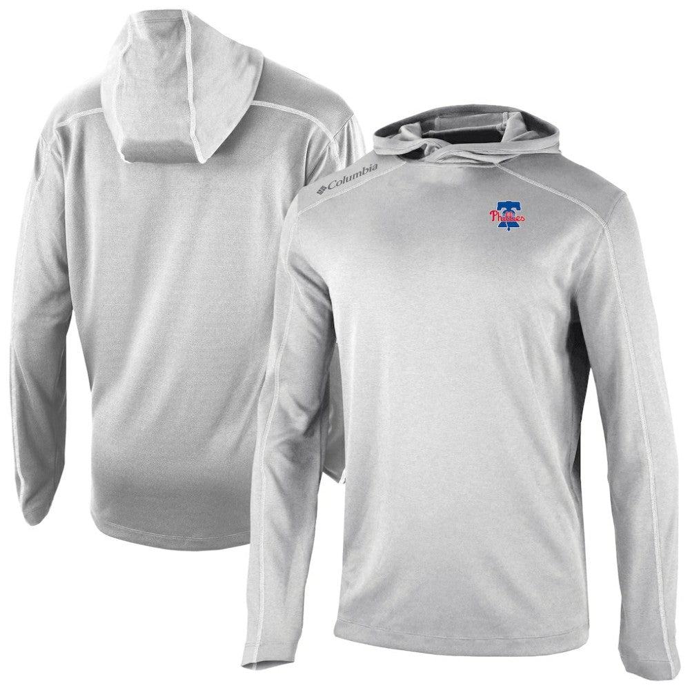 Philadelphia Phillies Columbia Omni-Wick Shotgun Pullover Hoodie | MLB Discount