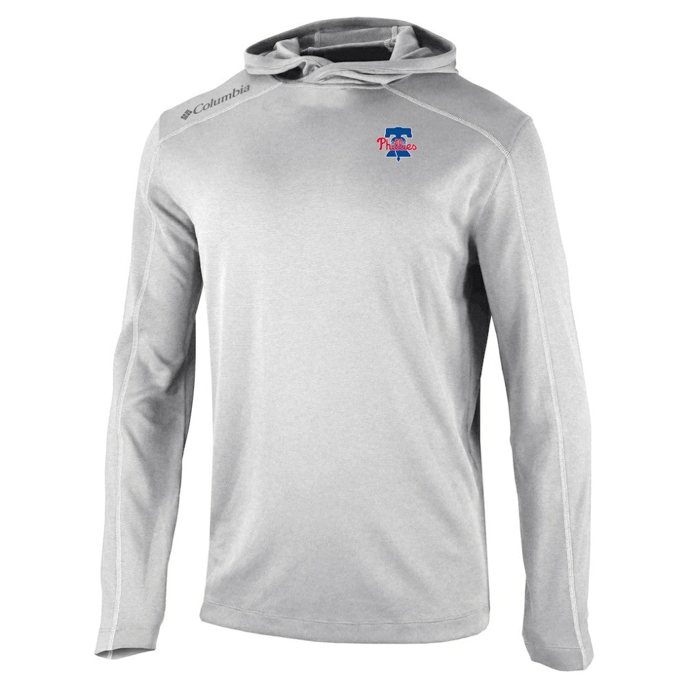 Philadelphia Phillies Columbia Omni-Wick Shotgun Pullover Hoodie | MLB Discount