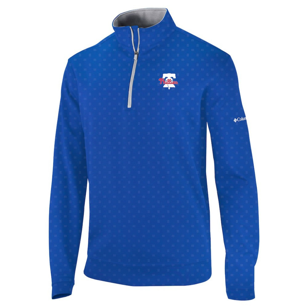 Philadelphia Phillies Columbia Wickham Hills Omni-Wick Quarter-Zip Jacket | MLB Online