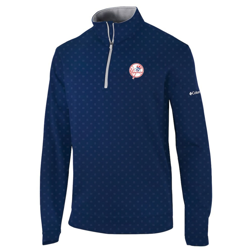 New York Yankees Columbia Wickham Hills Omni-Wick Quarter-Zip Jacket | MLB New