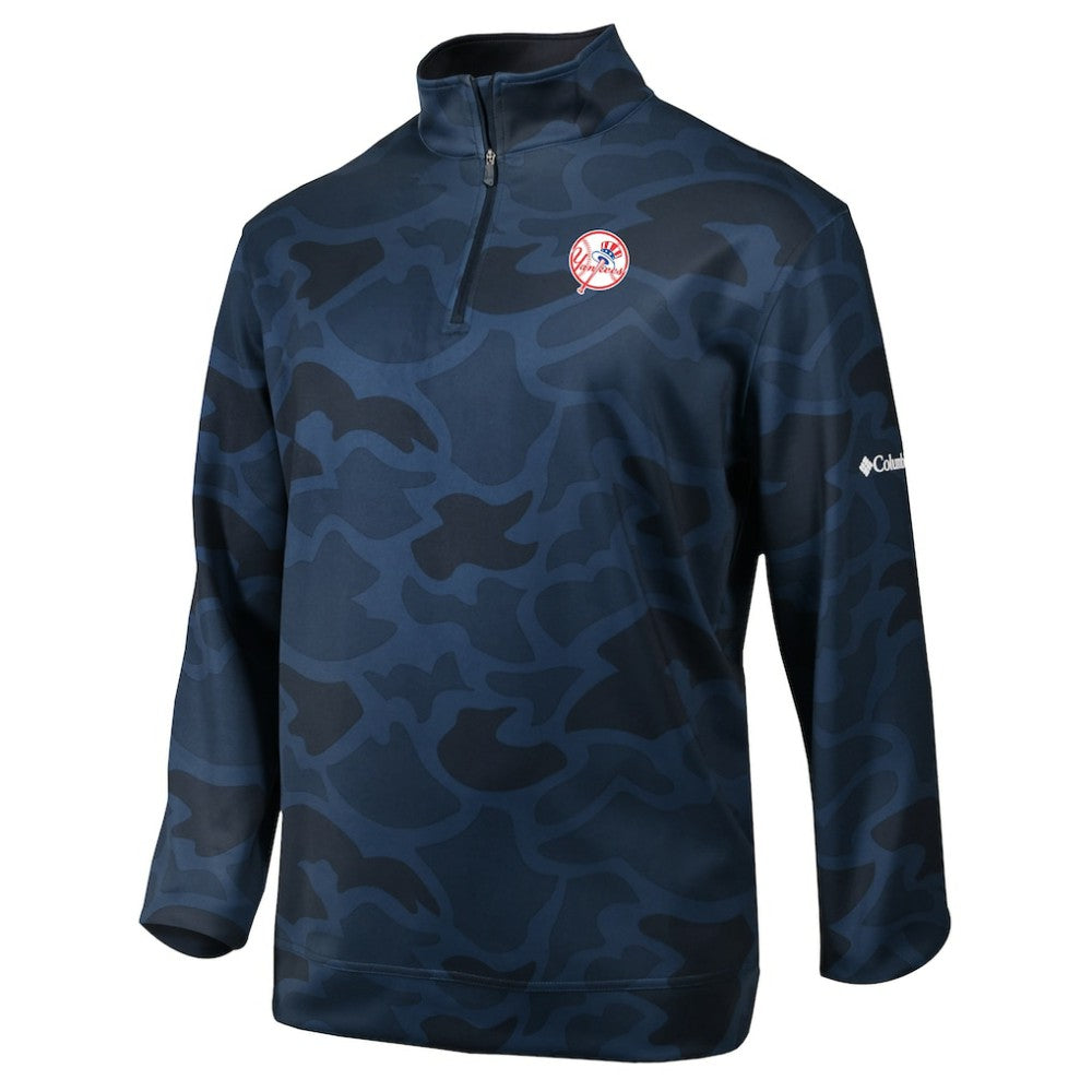New York Yankees Columbia Wickham Hills Omni-Wick Quarter-Zip Jacket | MLB Online