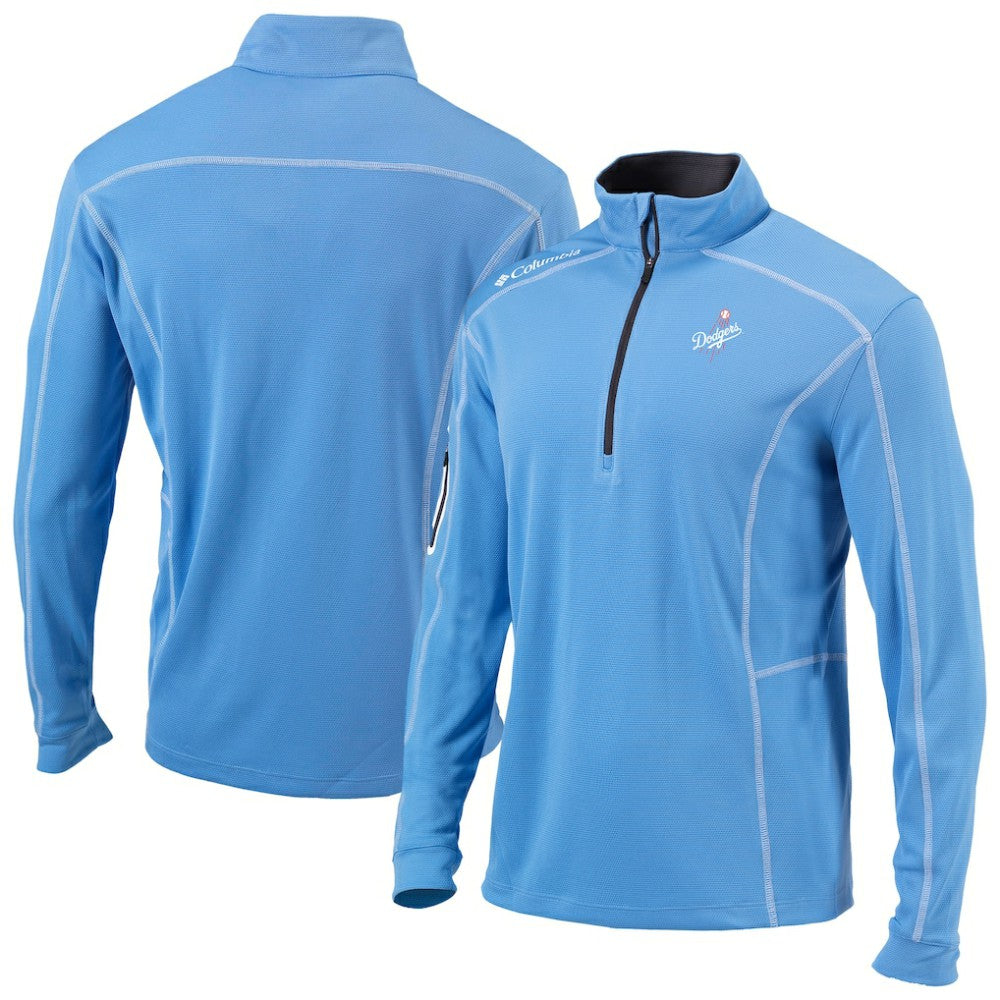 Los Angeles Dodgers Columbia Omni-Wick Shotgun Quarter-Zip Jacket | MLB New