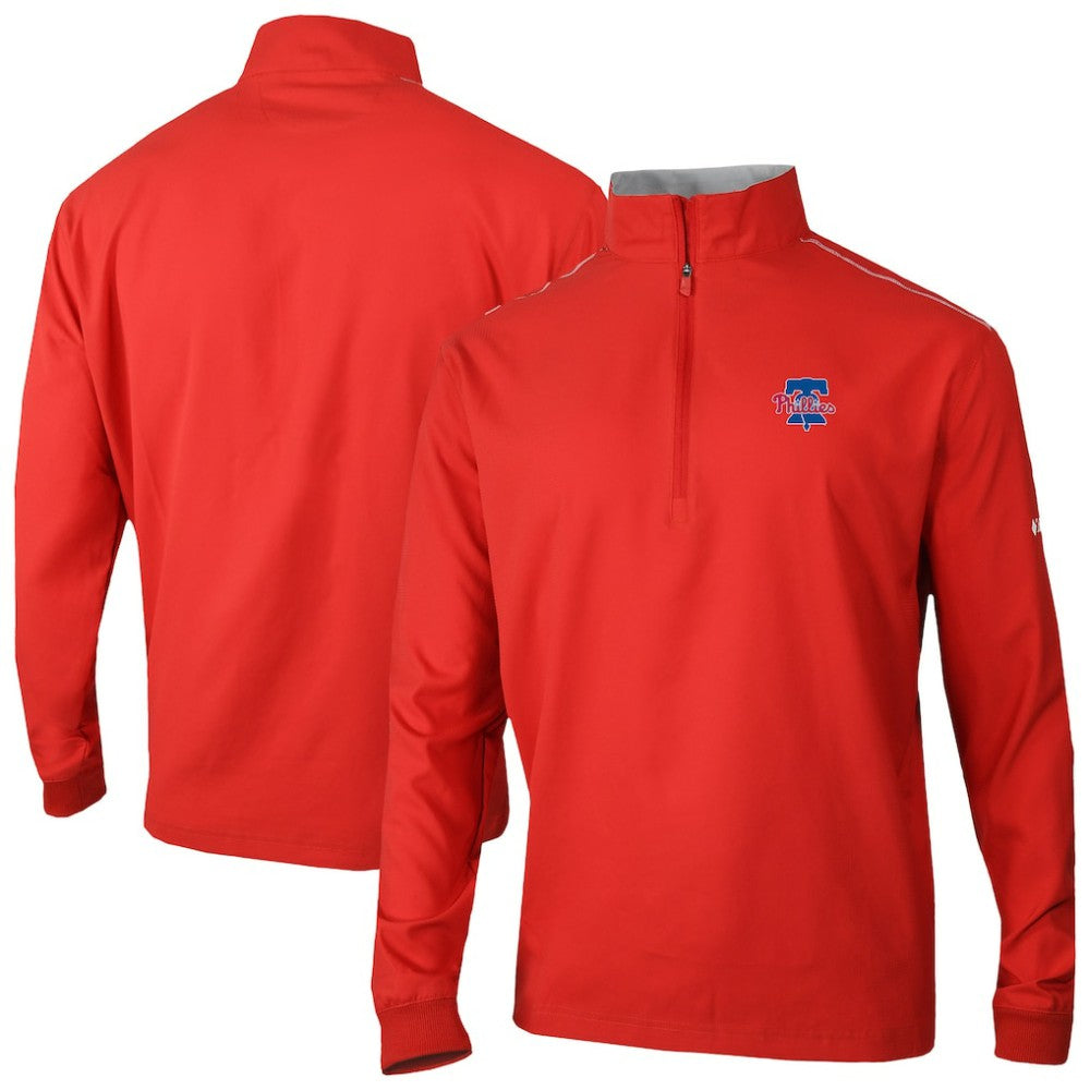 Philadelphia Phillies Columbia Omni-Wick Bogey's Paradise Quarter-Zip Top | MLB Online