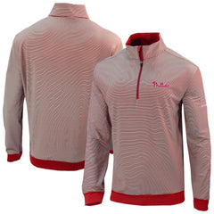 Philadelphia Phillies Columbia Omni-Wick Even Lie Quarter-Zip Pullover Top | MLB Discount