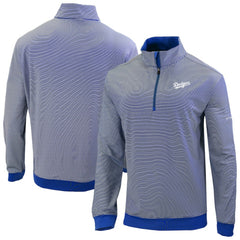 Los Angeles Dodgers Columbia Omni-Wick Even Lie Quarter-Zip Pullover Top | MLB Online