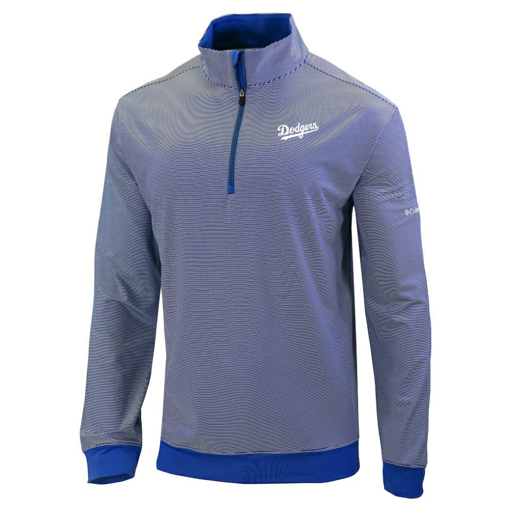 Los Angeles Dodgers Columbia Omni-Wick Even Lie Quarter-Zip Pullover Top | MLB Online