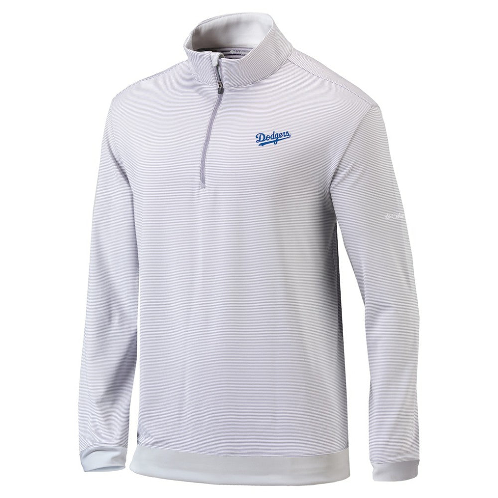 Los Angeles Dodgers Columbia Omni-Wick Even Lie Quarter-Zip Pullover Top | MLB Sale