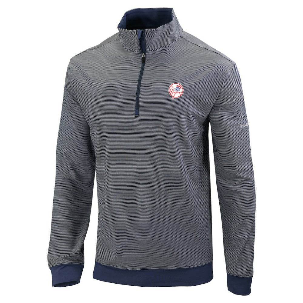 New York Yankees Columbia Omni-Wick Even Lie Quarter-Zip Pullover Top | MLB Sale