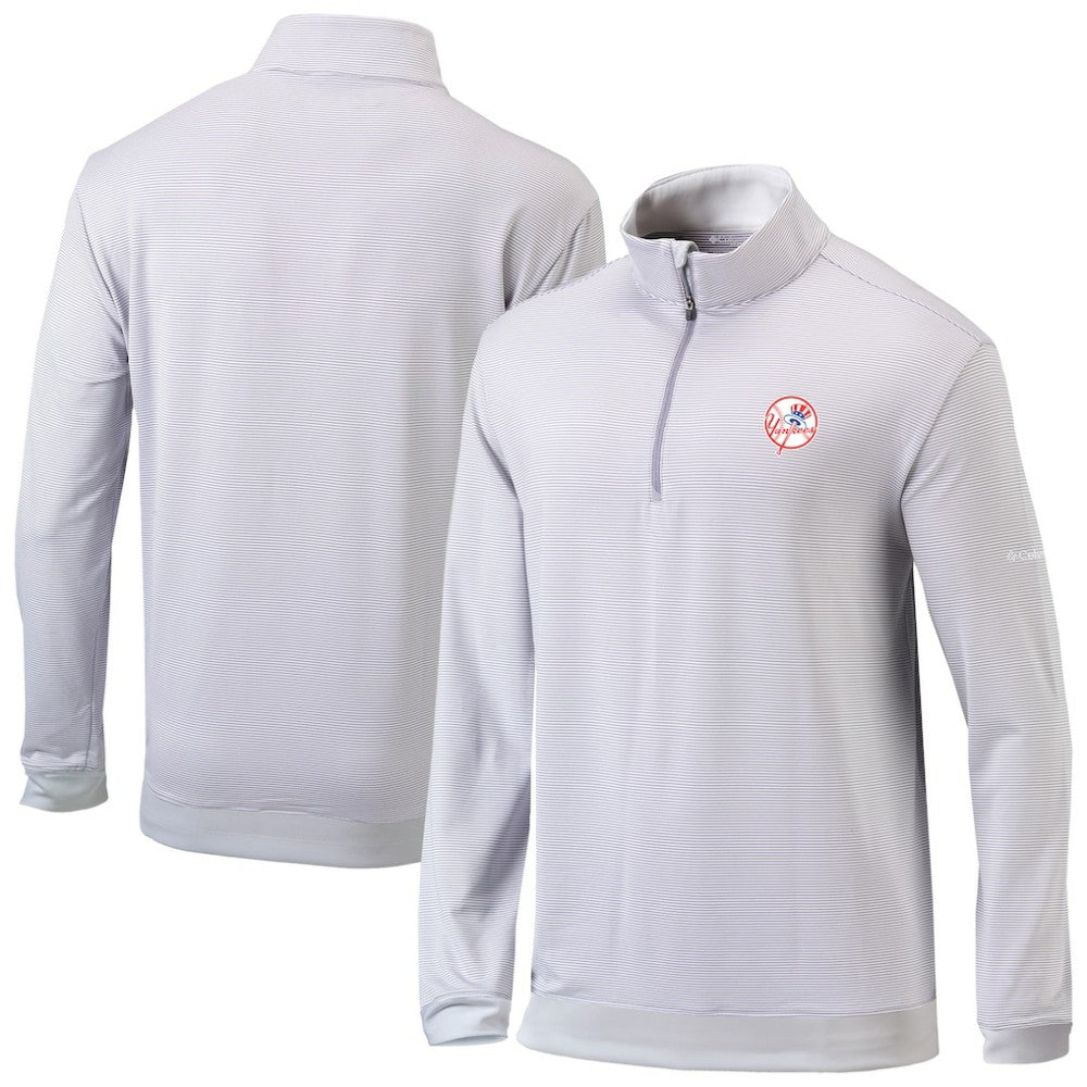 New York Yankees Columbia Omni-Wick Even Lie Quarter-Zip Pullover Top | MLB For sale