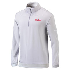 Philadelphia Phillies Columbia Omni-Wick Even Lie Quarter-Zip Pullover Top | MLB Discount
