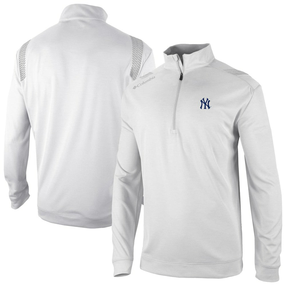 New York Yankees Columbia Oakland Downs Omni-Wick Quarter-Zip Top | MLB Outlet