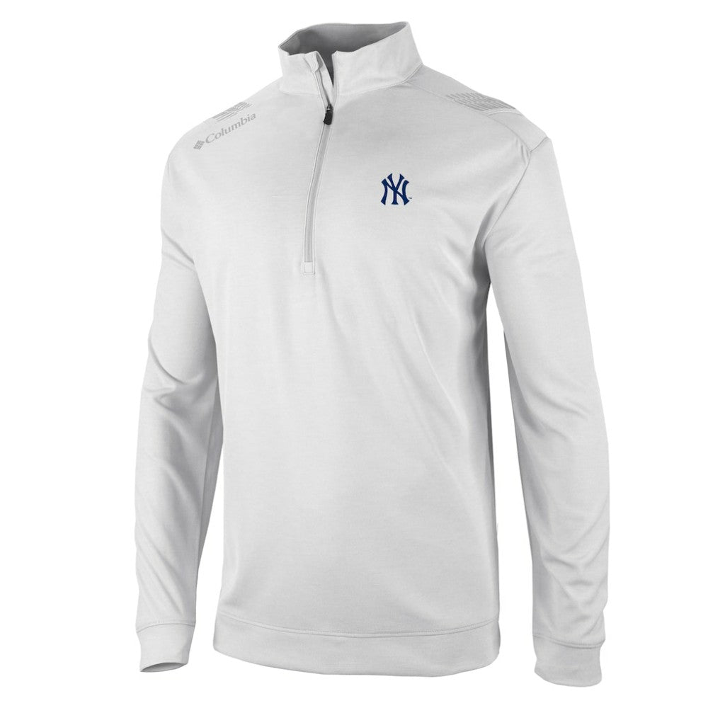 New York Yankees Columbia Oakland Downs Omni-Wick Quarter-Zip Top | MLB Outlet