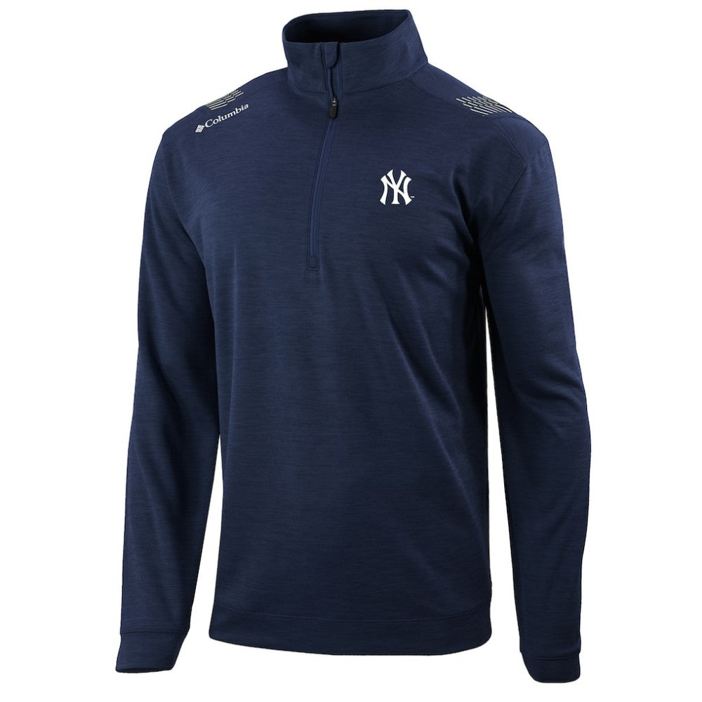 New York Yankees Columbia Oakland Downs Omni-Wick Quarter-Zip Top | MLB Outlet