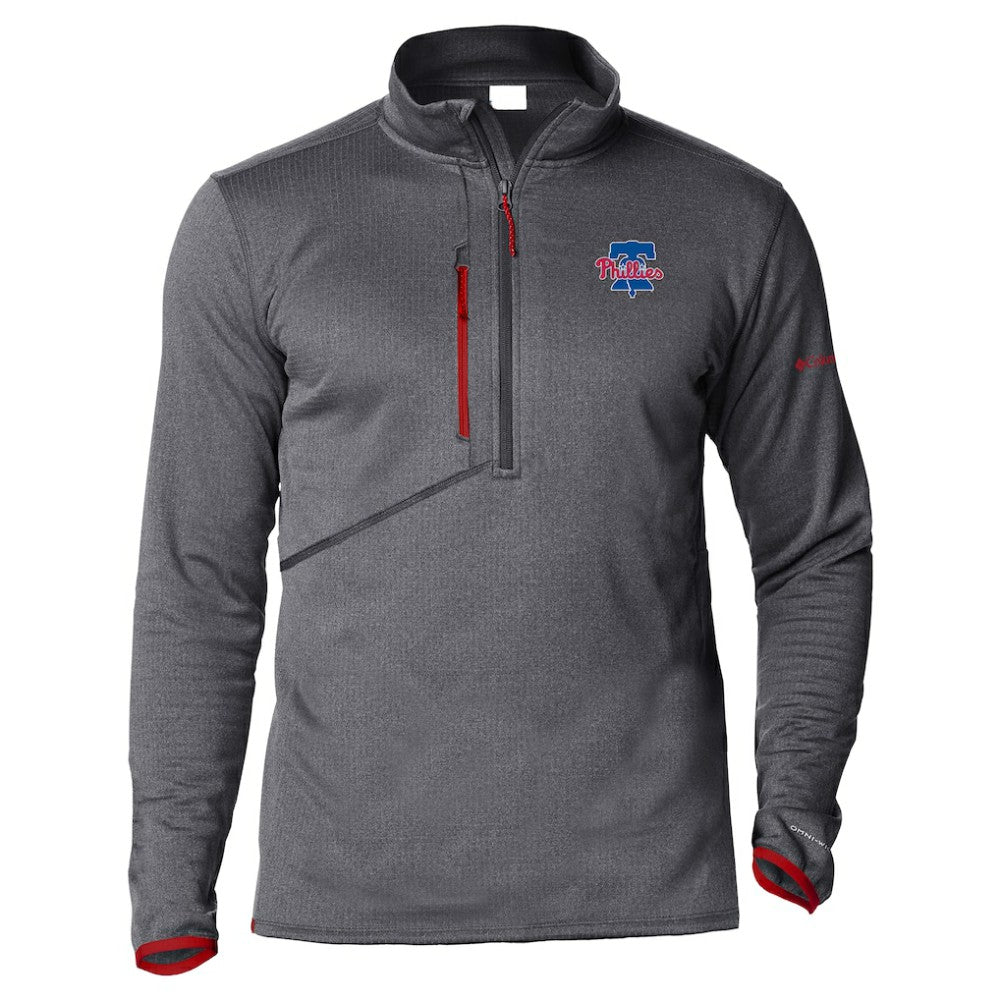 Philadelphia Phillies Columbia Park View Omni-Wick Half-Zip Top | MLB Online