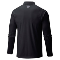 Los Angeles Dodgers Columbia Terminal Tackle Raglan Omni-Shade Quarter-Zip Pullover Top | MLB New