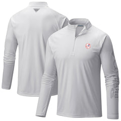 New York Yankees Columbia Terminal Tackle Raglan Omni-Shade Quarter-Zip Pullover Top | MLB Sale