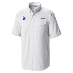 Los Angeles Dodgers Columbia Omni-Wick Low Drag Offshore Button-Up Shirt | MLB On Sale