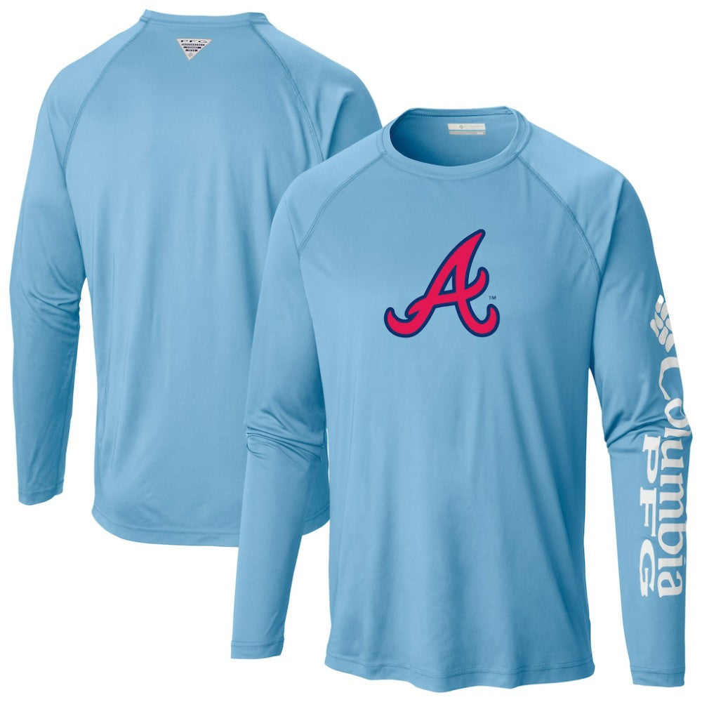 Atlanta Braves Columbia Terminal Tackle Long Sleeve T-Shirt | MLB New