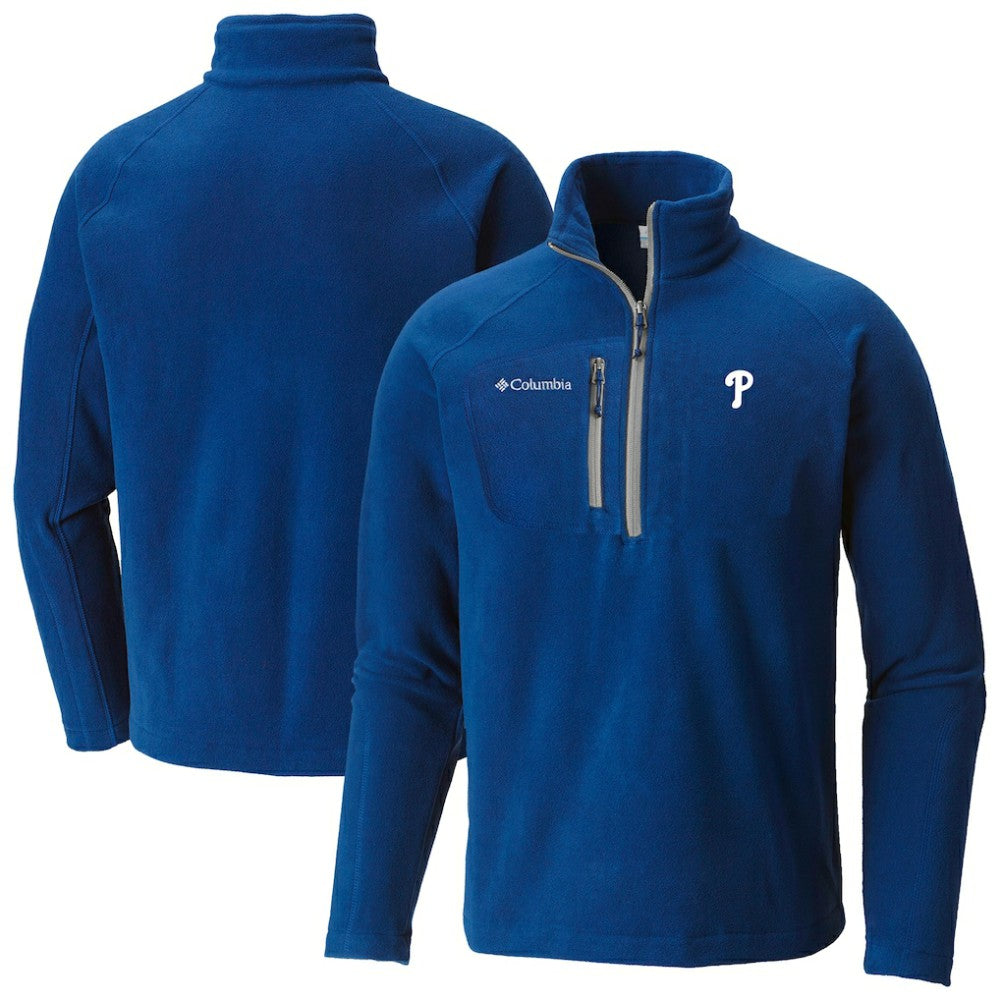 Philadelphia Phillies Columbia Fast Trek III Half-Zip Fleece Pullover | MLB Sale