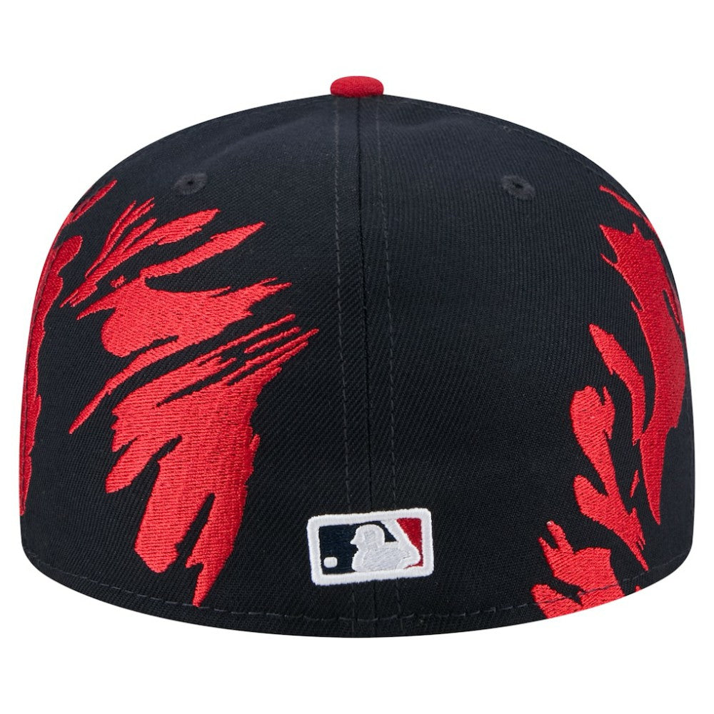 Atlanta Braves New Era Retro Pattern 59FIFTY Fitted Hat | MLB Discount