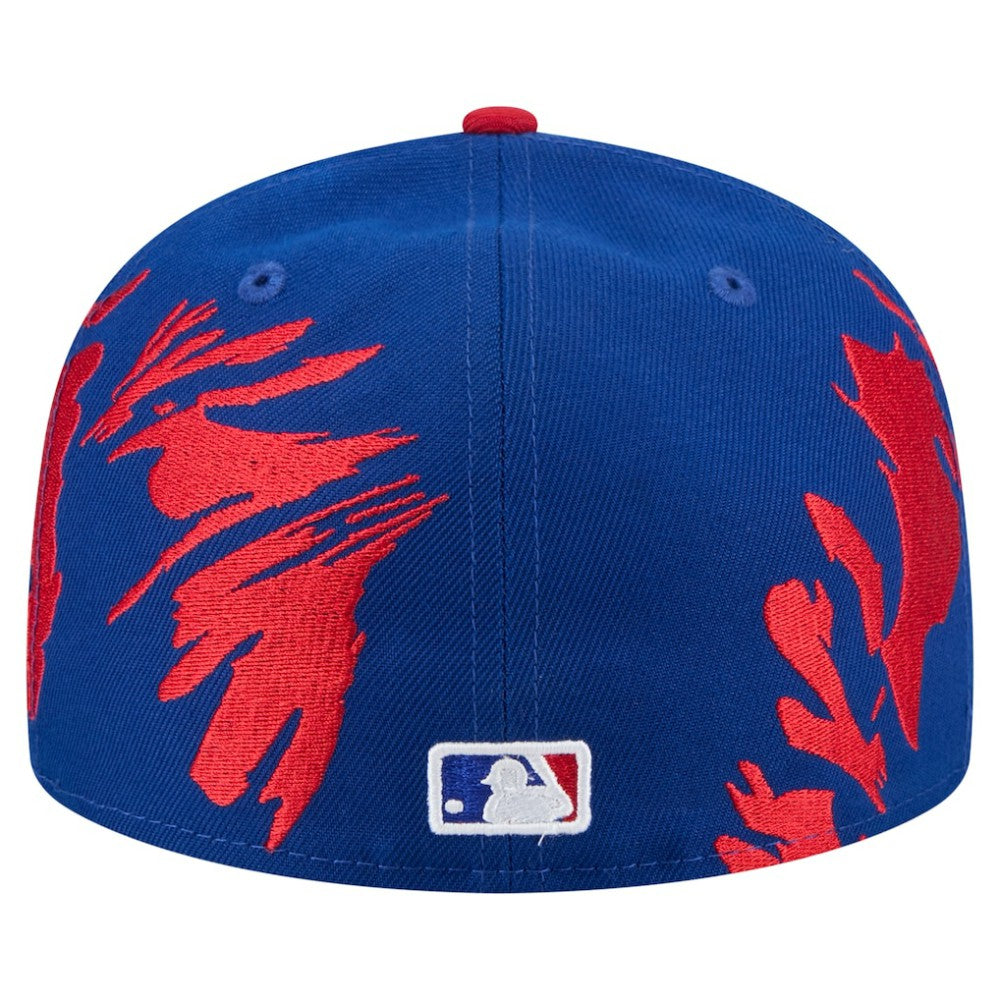 Chicago Cubs New Era Retro Pattern 59FIFTY Fitted Hat | MLB For sale