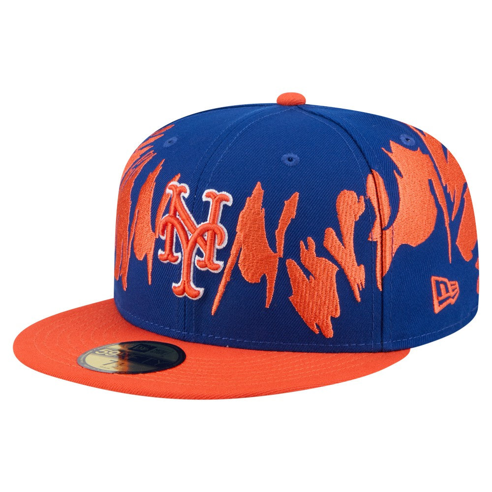 New York Mets New Era Retro Pattern 59FIFTY Fitted Hat | MLB Shop