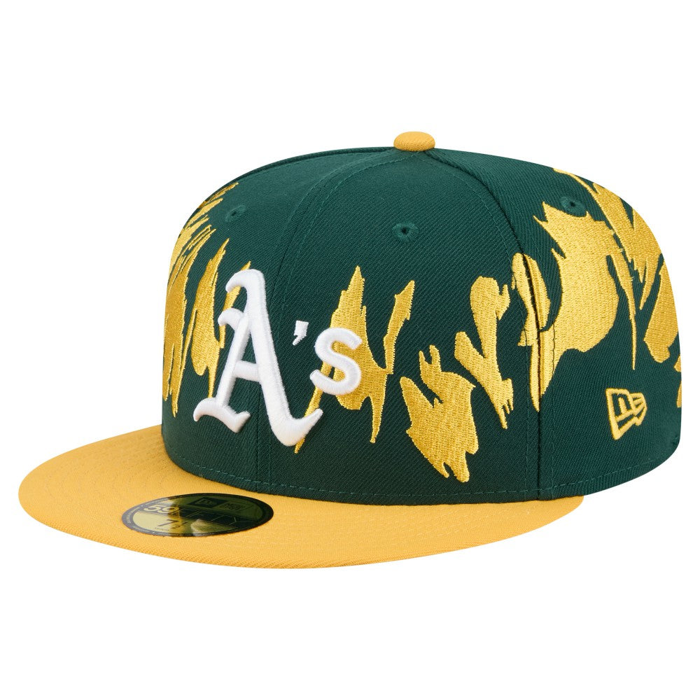 Athletics New Era Retro Pattern 59FIFTY Fitted Hat | MLB Shop