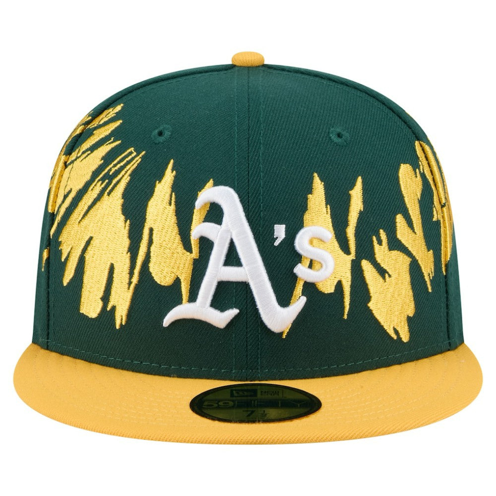 Athletics New Era Retro Pattern 59FIFTY Fitted Hat | MLB Shop