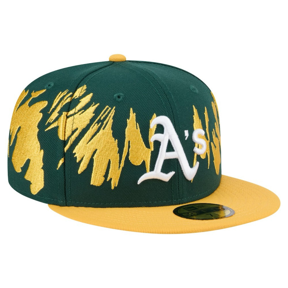 Athletics New Era Retro Pattern 59FIFTY Fitted Hat | MLB Shop